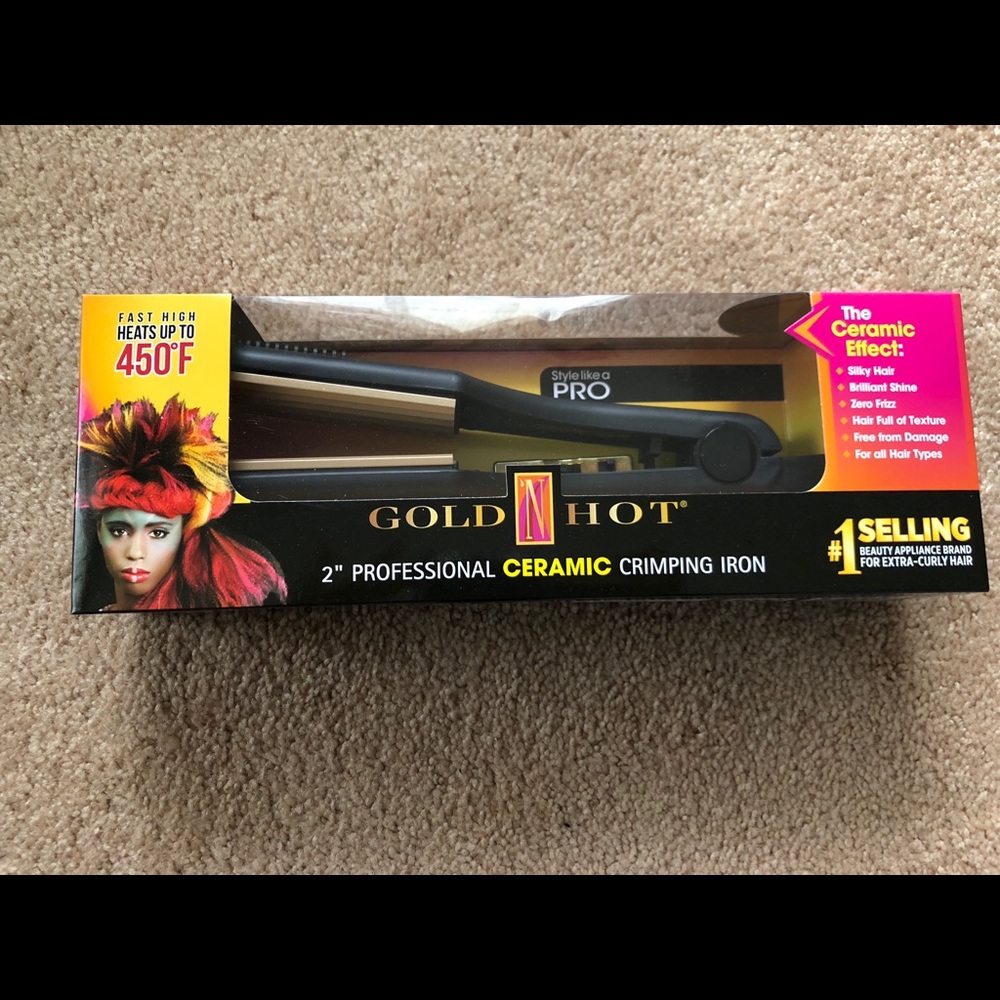 Crimping iron (ceramic)